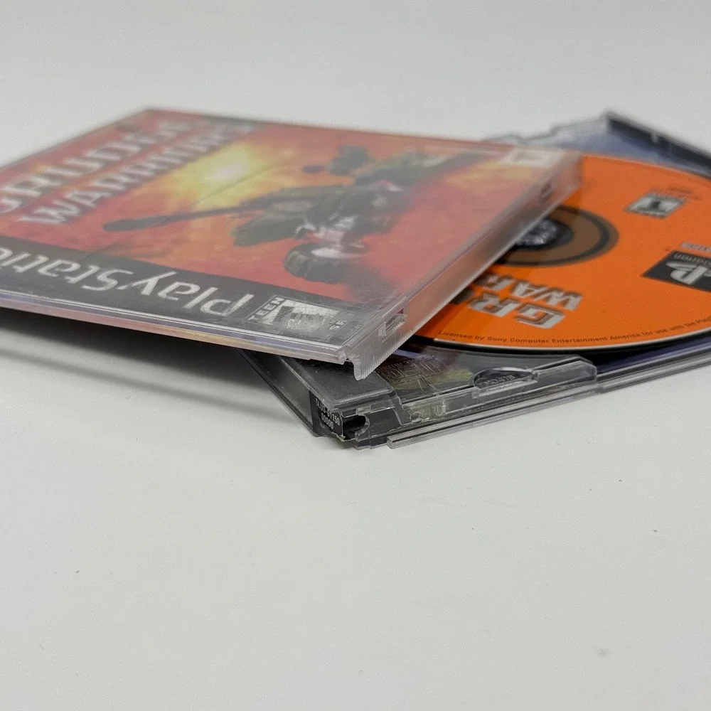 Grudge Warriors Sony PlayStation 1 PS1 2000 Vehicular Combat SLUS-01150 NTSC U/C